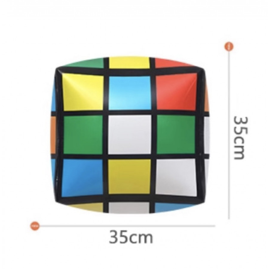 3x3 inflatable cube 35cm