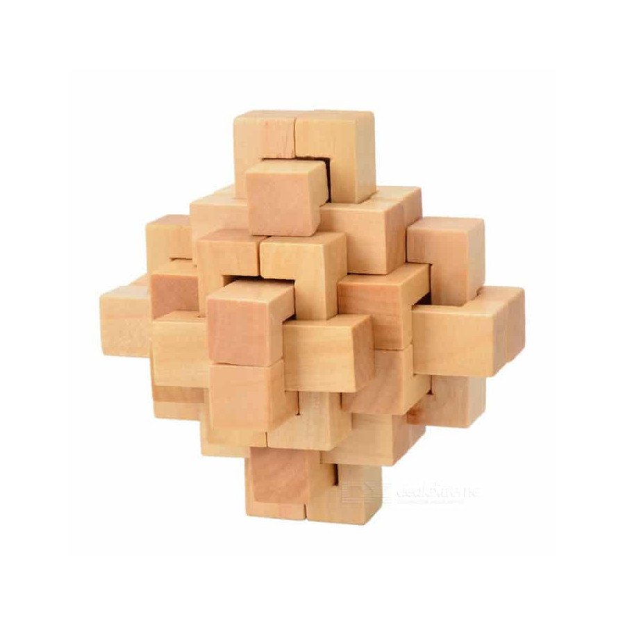 Chonor 9 Pièces 3D Puzzle Casse-tête en Bois - Classique Brain